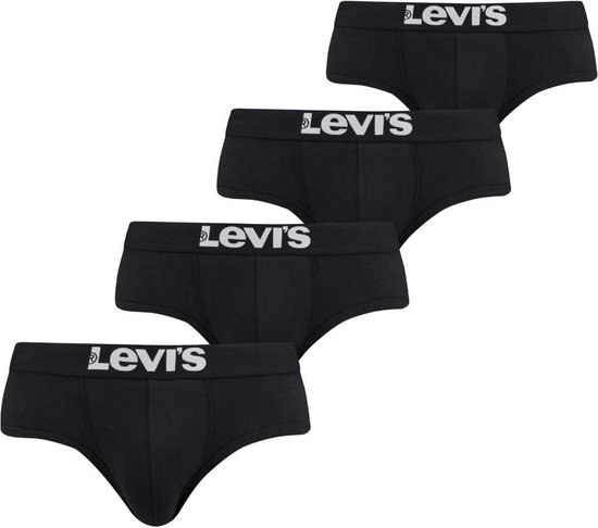 Levi's Midi slip - Black - maat XL (XL) - Heren Volwassenen - Katoen/elastaan- 701224221-001-XL