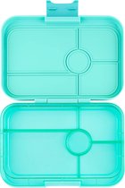 Yumbox Tapas XL - lekvrije Bento box lunchbox - 5 vakken - Bali Aqua / Aqua Clear tray
