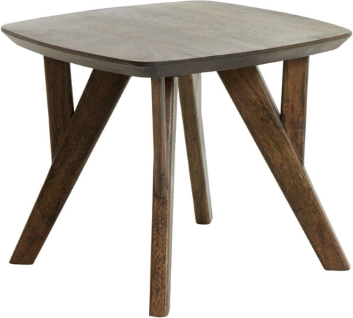 Bijzettafel Quenza - Bruin - 44x44x36cm - Bohemian