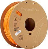 Polymaker 70848 PolyTerra PLA Filament PLA kunststof Gering kunststofgehalte 1.75 mm 1000 g Oranje (mat) 1 stuk(s)