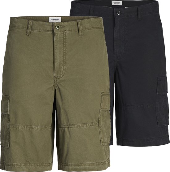 JACK&JONES JUNIOR JPSTCOLE JJCAMPAIGN SHORT 2PK MP JNR Jongens Broek - Maat 164