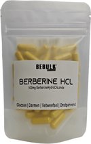 Supplementen - Berberine HCL 98% 500mg - Vegan - BeBulk Nutrition - 60 Capsules