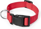 Halsband hond - Hondenhalsband - Collar - Halsbanden - Honden accessoires - Polyester - Rood