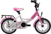 Bikestar 12 inch Classic kinderfiets, roze / wit