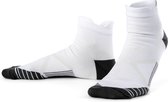 Ecorare® - Hardloopsokken – Lage sokken – Sportsokken – Wit – Maat s/m