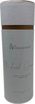 The Candledust - Sable de bougie Premium / mèches incluses - 650 g - Une atmosphère enchanteresse dans n'importe quelle pièce - Champagne et rhubarbe