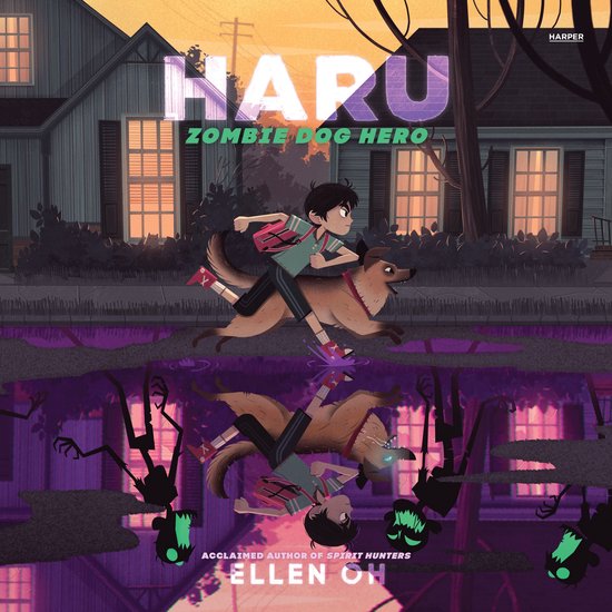 Haru, Zombie Dog Hero - cover