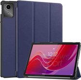 iMoshion Tablet Hoes Geschikt voor Lenovo Tab M11 - iMoshion Trifold Hardcase Bookcase - Donkerblauw