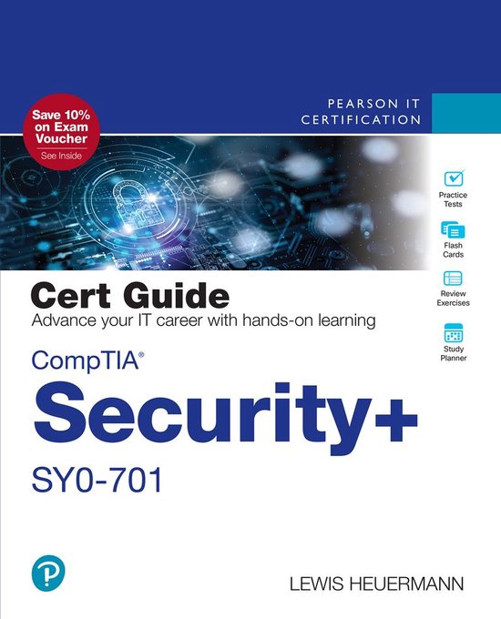 Certification Guide - CompTIA Security+ SY0-701 Cert Guide - cover