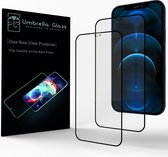 Umbrella Glass PrecisionGuard EdgeToFit Screenprotector geschikt voor iPhone 12 Pro Max