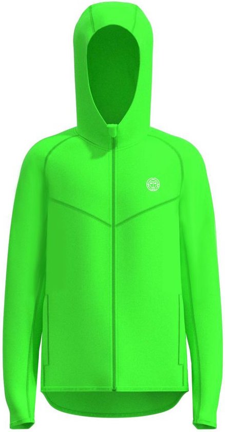Crew Hood Jacket - neon green