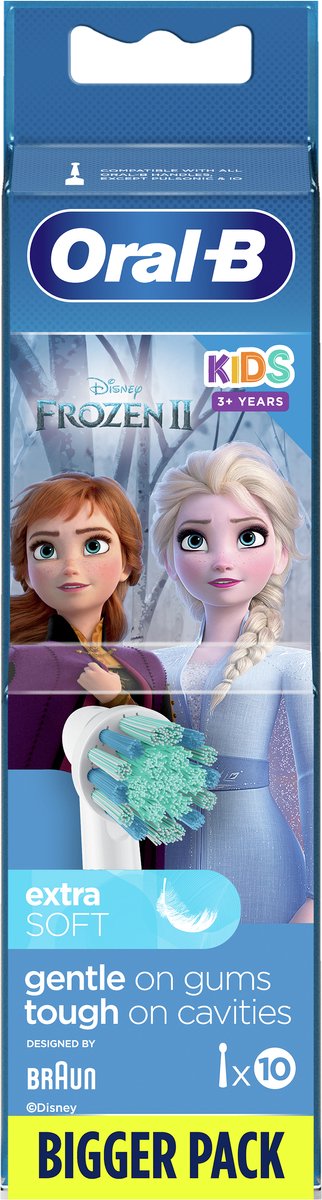 Bol.com Oral B Kids Opzetborstels Frozen - 10 stuks aanbieding