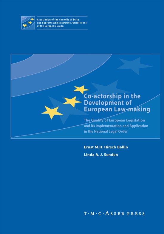 Co-actorship in the Development of European Law-Making - cover