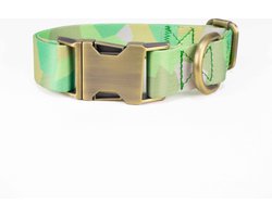 Luxe Halsband voor Honden-Metaal-Verstelbaar- 29 Cm-42Cm x 2,5 Cm-D51