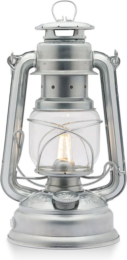 Feuerhand LED Stormlamp 276 Zink