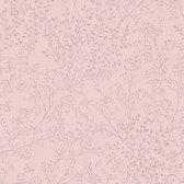 Landelijk behang Profhome 381002-GU vliesbehang licht gestructureerd tun sur ton glanzend roze 5,33 m2