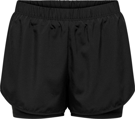 Only Play Janne Life Mw Loose Train Dames Shorts 15284831-black - Kleur Zwart - Maat L