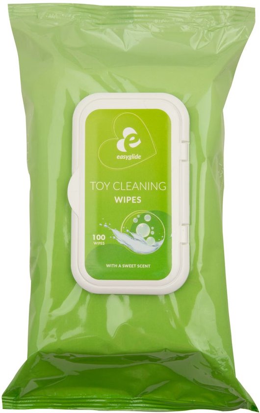 EasyGlide - Toy Cleaning Doekjes - Intieme Hygiene - Seksspeeltjes Reiniger - Toycleaner - 100 doekjes