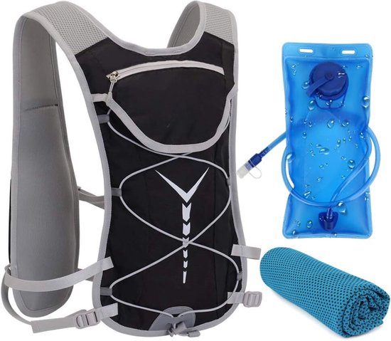Gilet Hydratation Running Femme Sac Hydratation Trail 5 Litres Sac U00e0 Dos D'hydratation, Gilet De Course Sur Sentier, Marathon , Sac U00e0 Dos Respirant Gilet Hydratation Running Homme Sacs D'hydratation