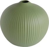 Vase Tilleul en céramique vert