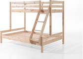 Bol.com Vipack Stapelbed Pino Martin - 140 + 90 x 200 cm - natuur aanbieding