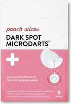 Peach Slices - Dark Spot Microdarts - Transparent Hyperpigmentation Patch -Transparante Hyperpigmentatie pleister voor Gezichtsbehandeling - 9 stuks