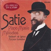 3CD+DVD Piano Music Melodies - Erik Satie - Reinbert de Leeuw (piano), Marjanne Kweksilber (sopraan)