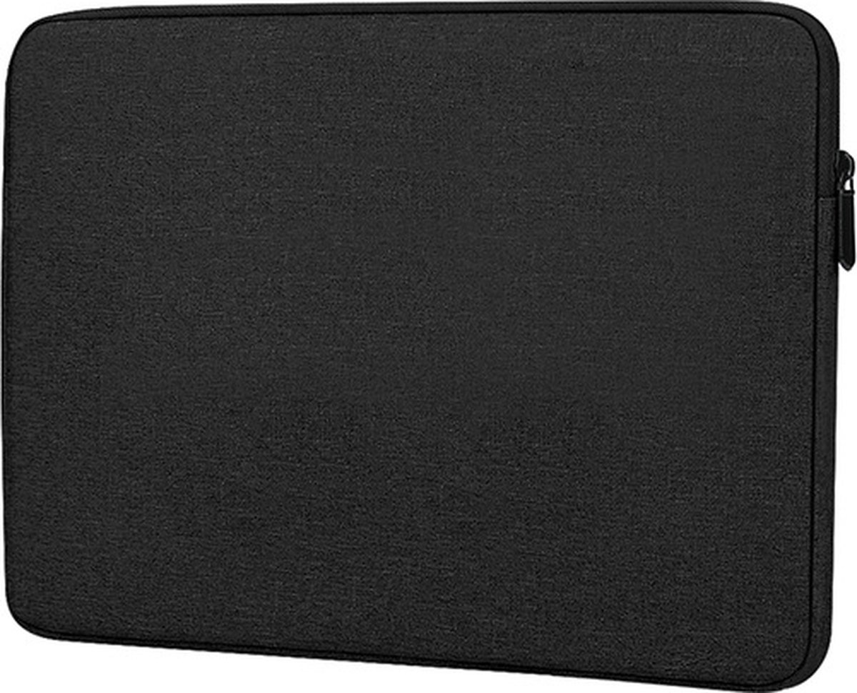 Mobigear - Laptophoes geschikt voor Laptop | Mobigear Solid Sleeve (max 33 cm x 22 cm) Laptop hoes - Zwart