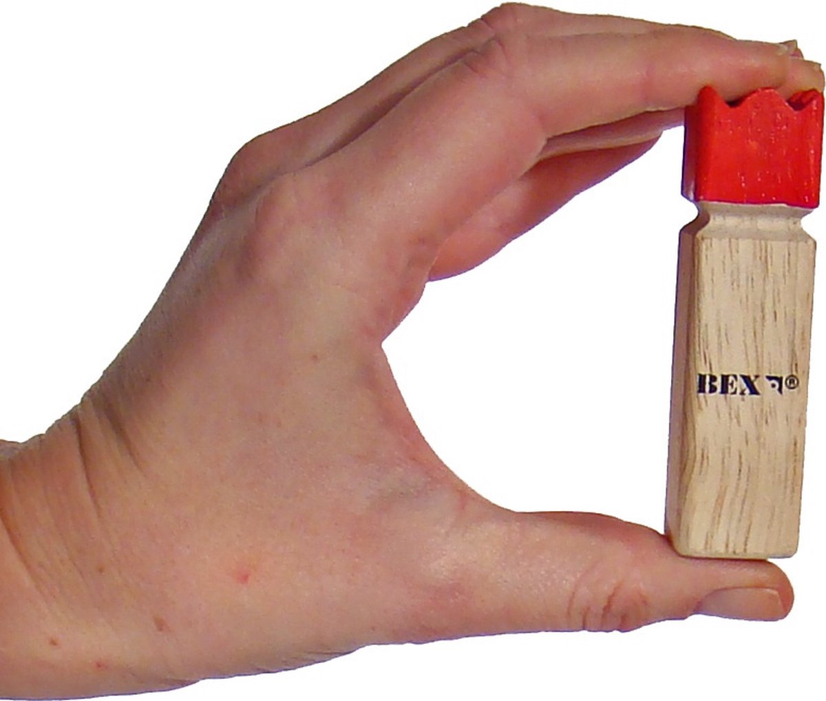 Bex Kubb Mini – Zweeds Vikingschaak – Tafelmodel & Decoratief Spel – Massief Rubberhout – Koning Met Rode Kroon – Vanaf 8 Jaar — afbeelding 16