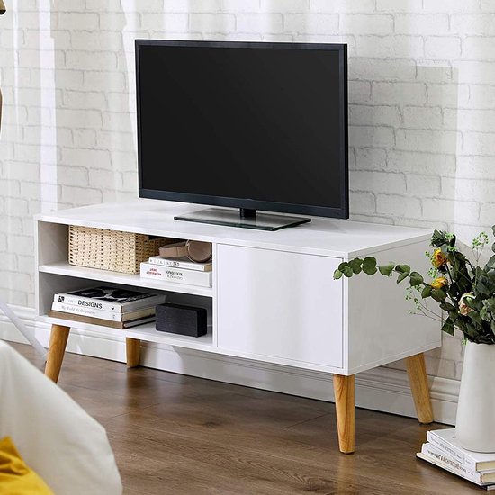 Vasagle- TV Meubel Tv-meubel Lulu - 110cm - Wit