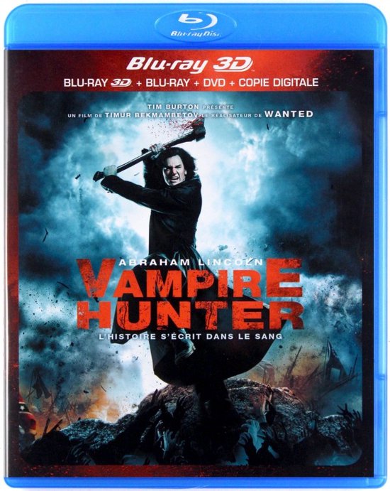 Abraham Lincoln: Vampire Hunter [Blu-Ray 3D]+[Blu-Ray]+[DVD]