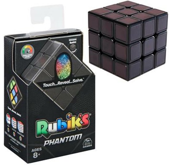 Rubik's Cube 3x3 Phantom Rubik : King Jouet, Jeux de réflexion Rubik - Jeux  de société