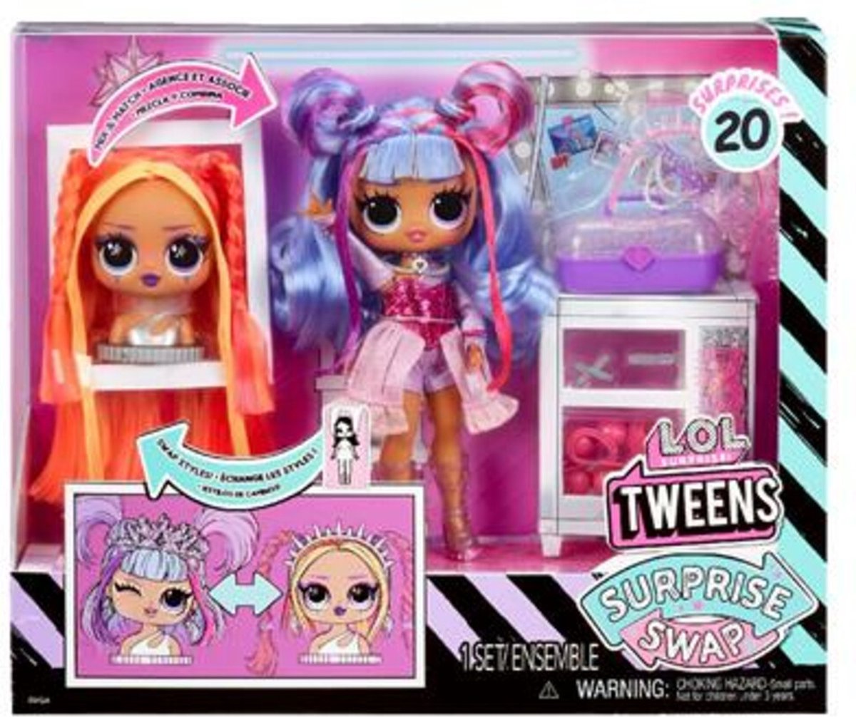 L.O.L. Surprise! Tweens Surprise - 16,5 cm - Swap Modepop - Buns-2-Braids Bailey — afbeelding 13