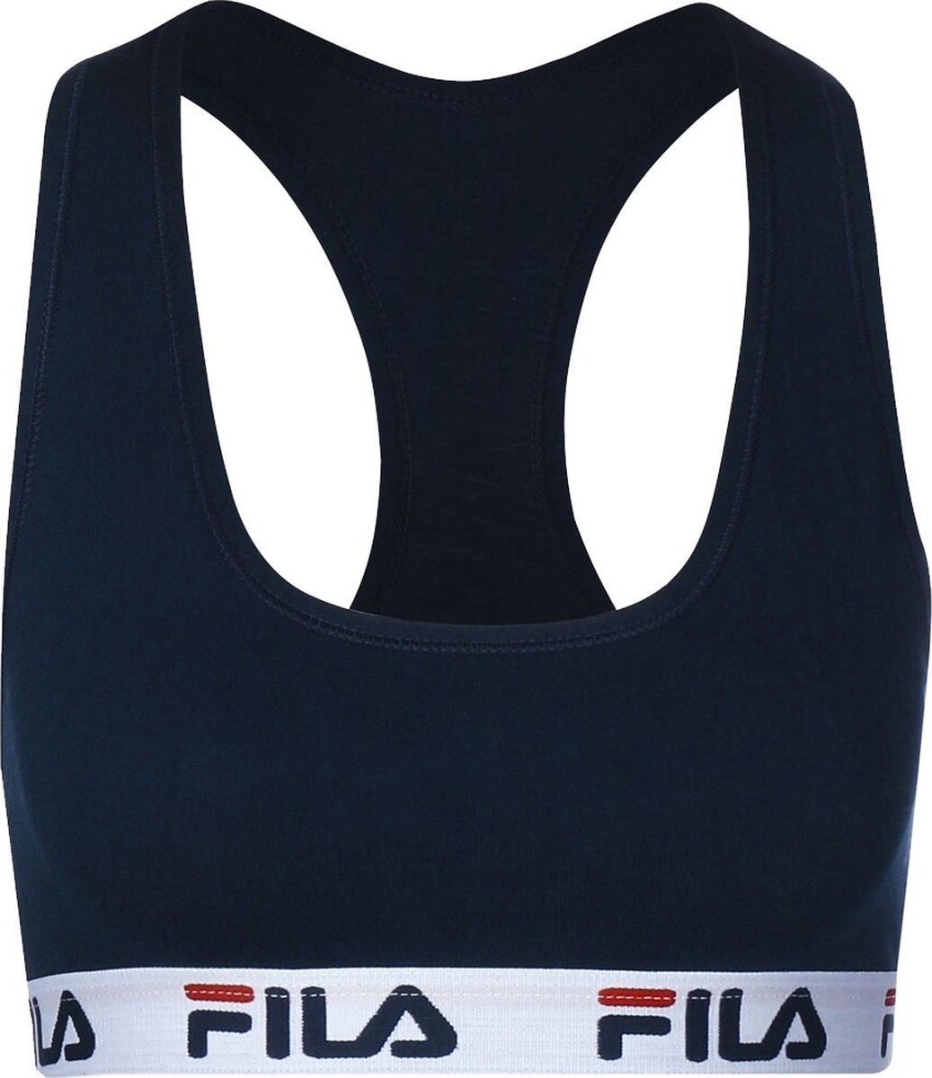 Fila Woman Bra Elastic Band - Racerback Top - L - Blauw