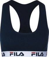 Fila - Woman Bra Elastic Band - Racerback Top - L - Blauw