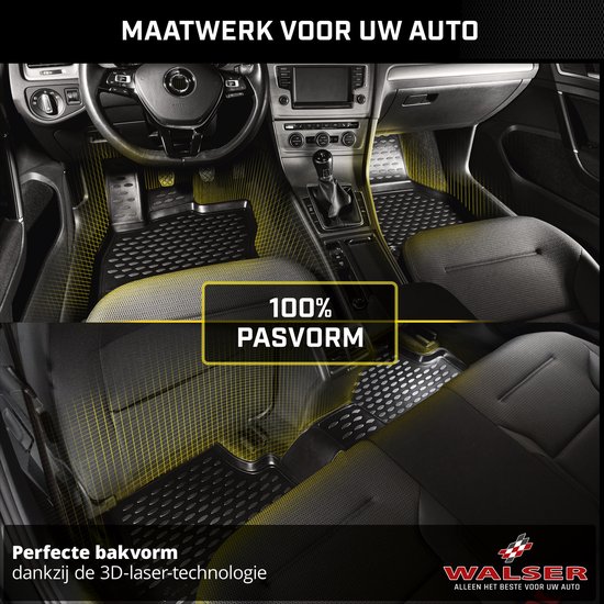 Gummi-Fußmatten passend für Ford C-Max/Grand C-Max ab 12/2010-2019 AZUGA
