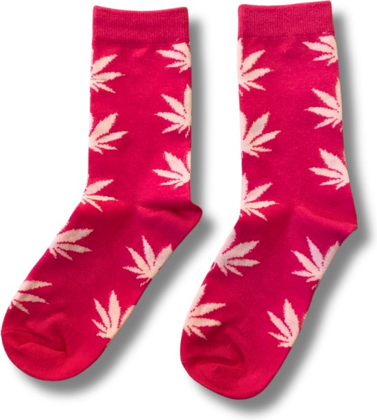 GILL'S - Wiet sokken - Cannabis sokken - Hemp Leaf Socks - Skate sokken – Hennep sokken – Wietsokken - Sokken - Feest Sokken - Maat 40-45