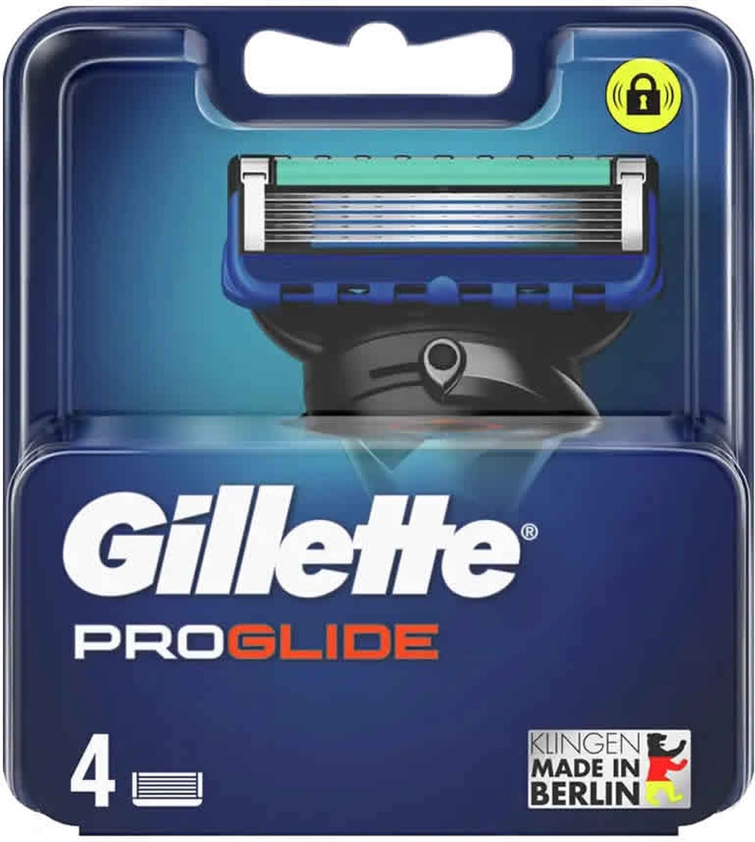 Gillette Fusion5 ProGlide Scheermesjes Mannen - 4 stuks - Gillette