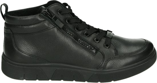 Ara 1224453 - VeterlaarzenHoge sneakersDames sneakersDames veterschoenenHalf-hoge schoenen - Kleur: Zwart - Maat: 41