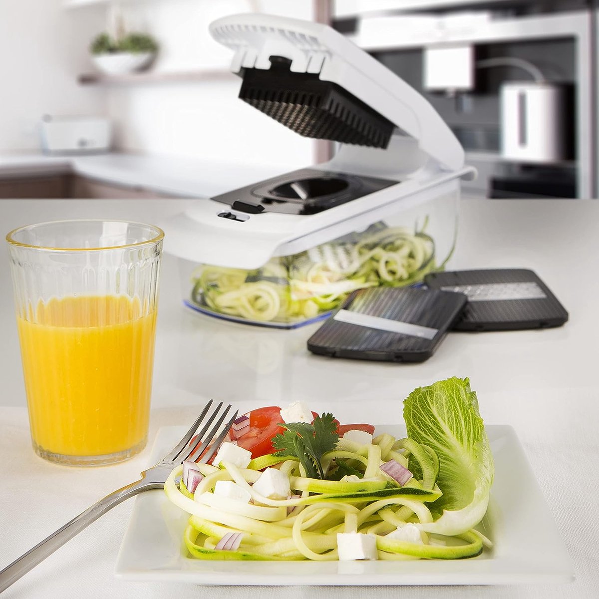 Mandoline Multifonction ESSENTIELB – Coupe-légumes – Neuf
