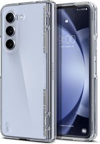 Geschikt voor Spigen Samsung Galaxy Z Fold 5 Thin Fit Pro hoesje - Crystal Clear