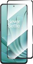 Full-Cover Tempered Glass - Geschikt voor OnePlus Nord 3 Screen Protector - Zwart