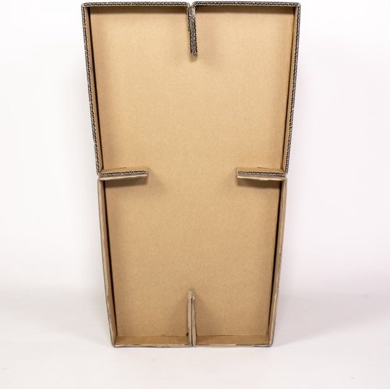 Kartonnen Barkruk - 40x40x66 cm - Recyclebaar - Kartonnen meubels - KarTent