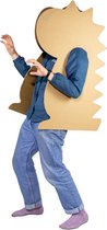 Dinosaurus - Kartonnen verkleedkleding - Dinosaurus verkleedkostuum - 93x1x57 cm - Verkleedpak van karton - Speelgoed - KarTent