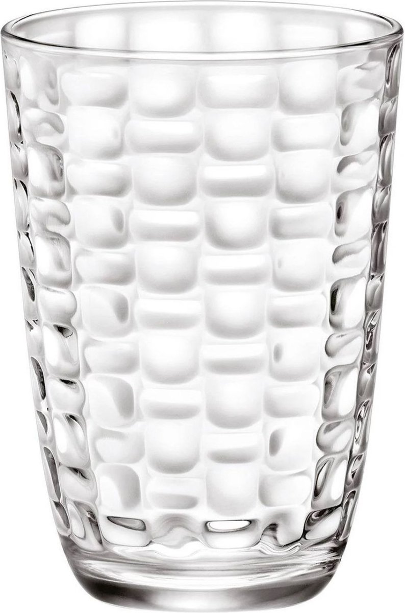 Glazenset Bormioli Rocco Mat 6 Stuks Transparant Glas 390 ml