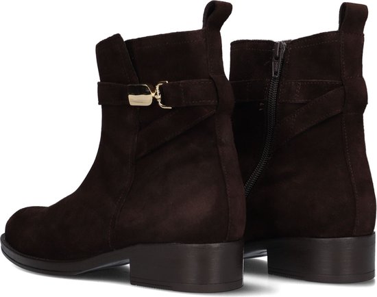 Gabor 601.1 Enkellaarsjes Enkelboots met rits Dames Bruin