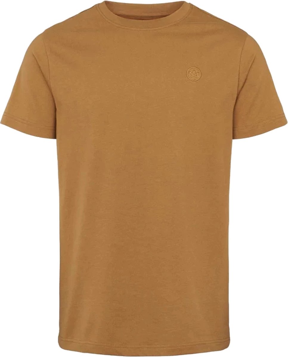 Kronstadt Timmi Organic casual t-shirt heren bruin