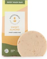 Soaptimist - Body Bar Sweet Almond - Voor verzorging en verzachting - Palmolie vrij - Voor alle huidtypes