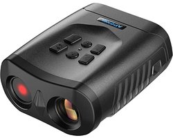 DrPhone AuroraVision - Compacte 4K Digitale Nachtvisie Verrekijker 5x Zoom – Nachtvisie Binocular - Dag En Nacht Gebruik - 3-Inch LCD-scherm – Foto En Video Functie – 32GB Inbegrepen - Zwart