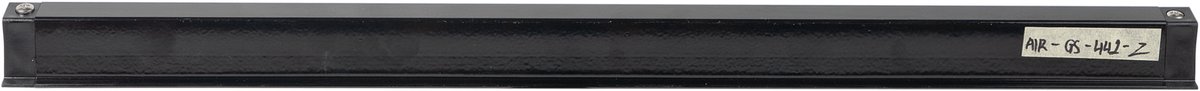 Airace aluminium zwart ral 9005 buitenrooster- Regeninslagvrij buitenrooster - Type GS-442-Z-1